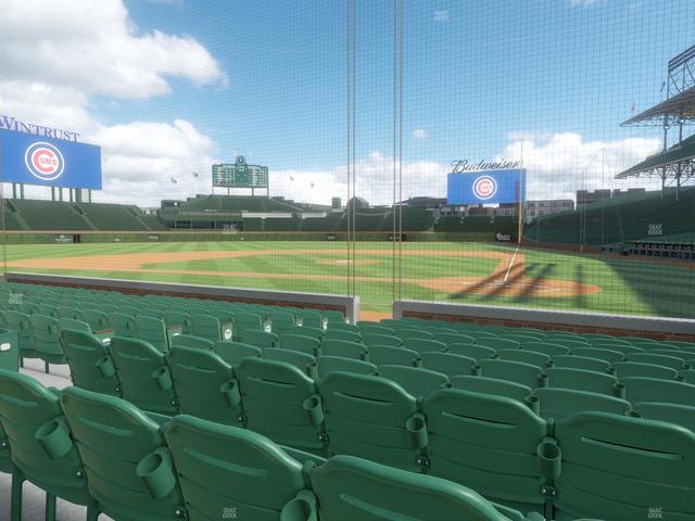 Wrigley Field - Section Club Box Home Plate 15 Seat View
