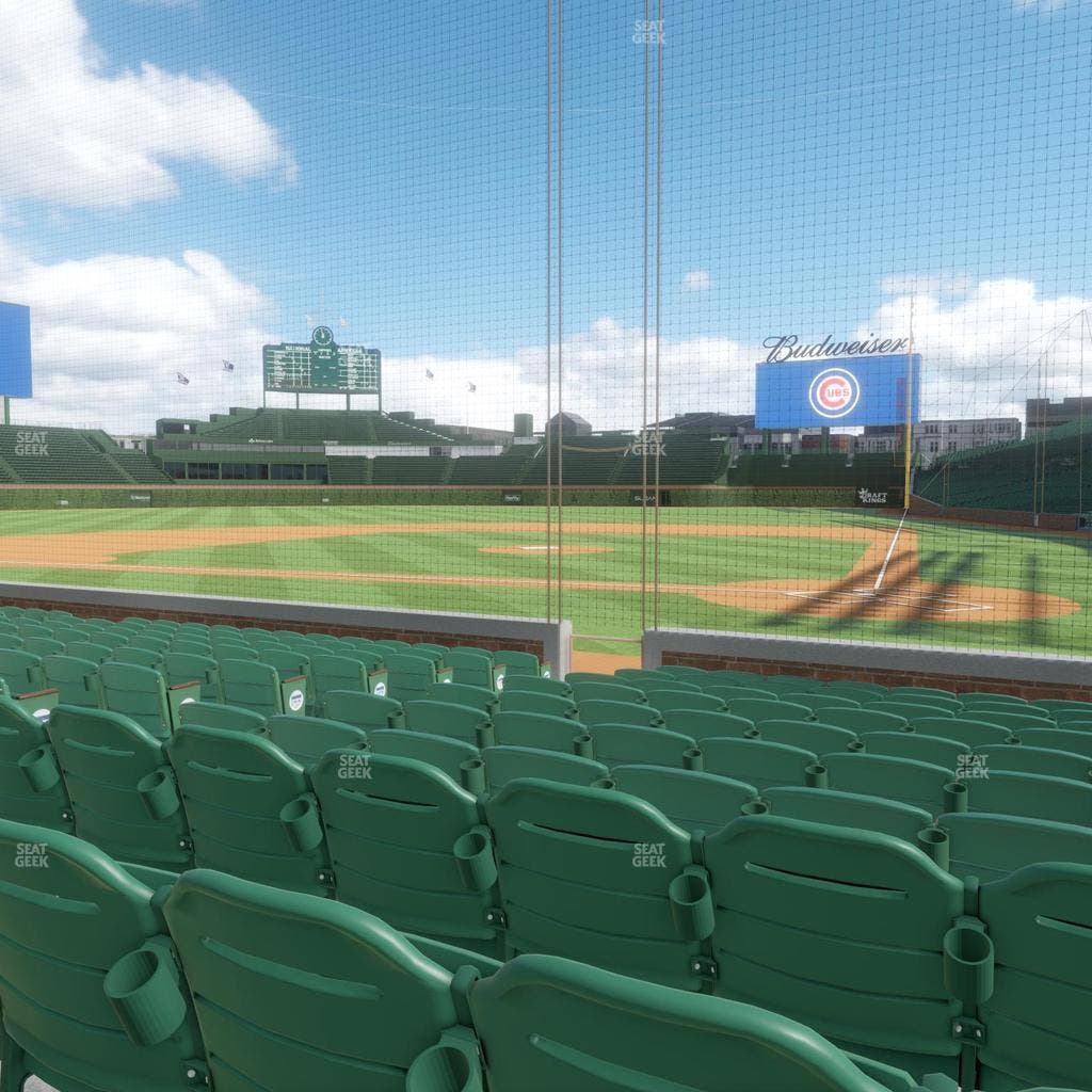 Wrigley Field - Section Club Box Home Plate 15 Seat View