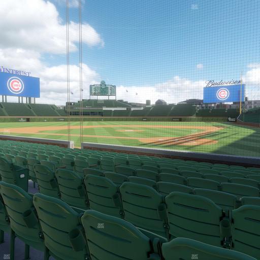 Wrigley Field - Section Club Box Home Plate 16 Seat View