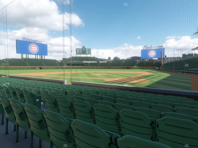 Wrigley Field - Section Club Box Home Plate 16 Seat View