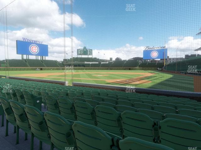 Wrigley Field - Section Club Box Home Plate 16 Seat View