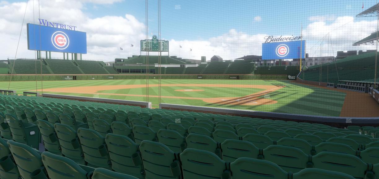 Wrigley Field - Section Club Box Home Plate 16 Seat View