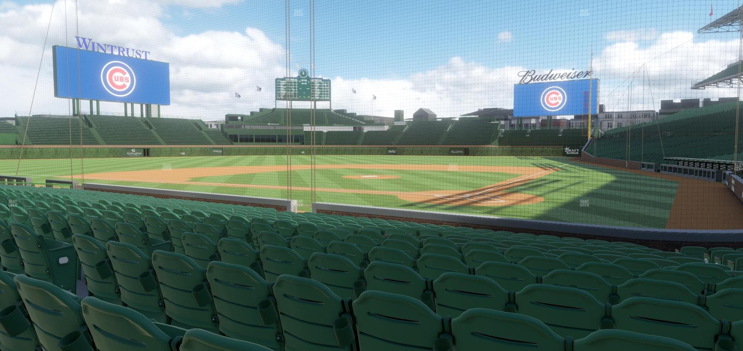Wrigley Field - Section Club Box Home Plate 16 Seat View