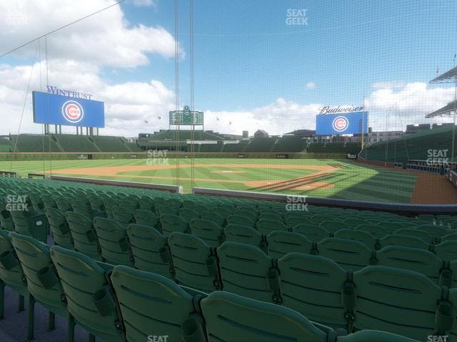 Wrigley Field - Section Club Box Home Plate 16 Seat View