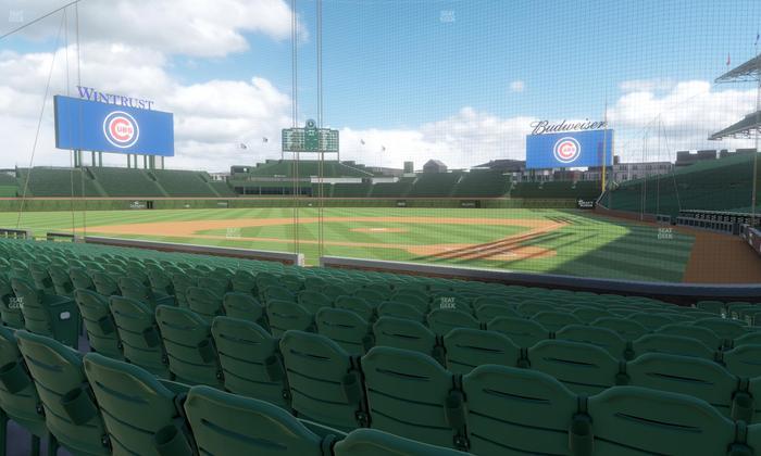 Wrigley Field - Section Club Box Home Plate 16 Seat View