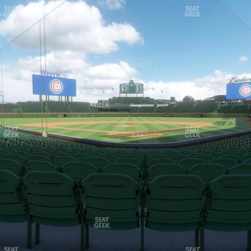 Wrigley Field - Section Club Box Home Plate 18 Seat View