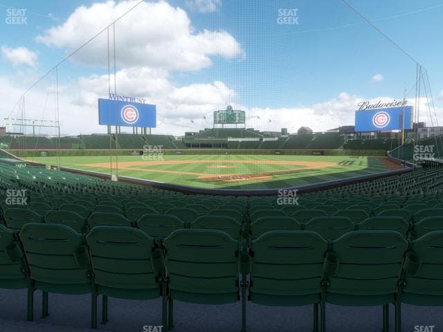 Wrigley Field - Section Club Box Home Plate 18 Seat View