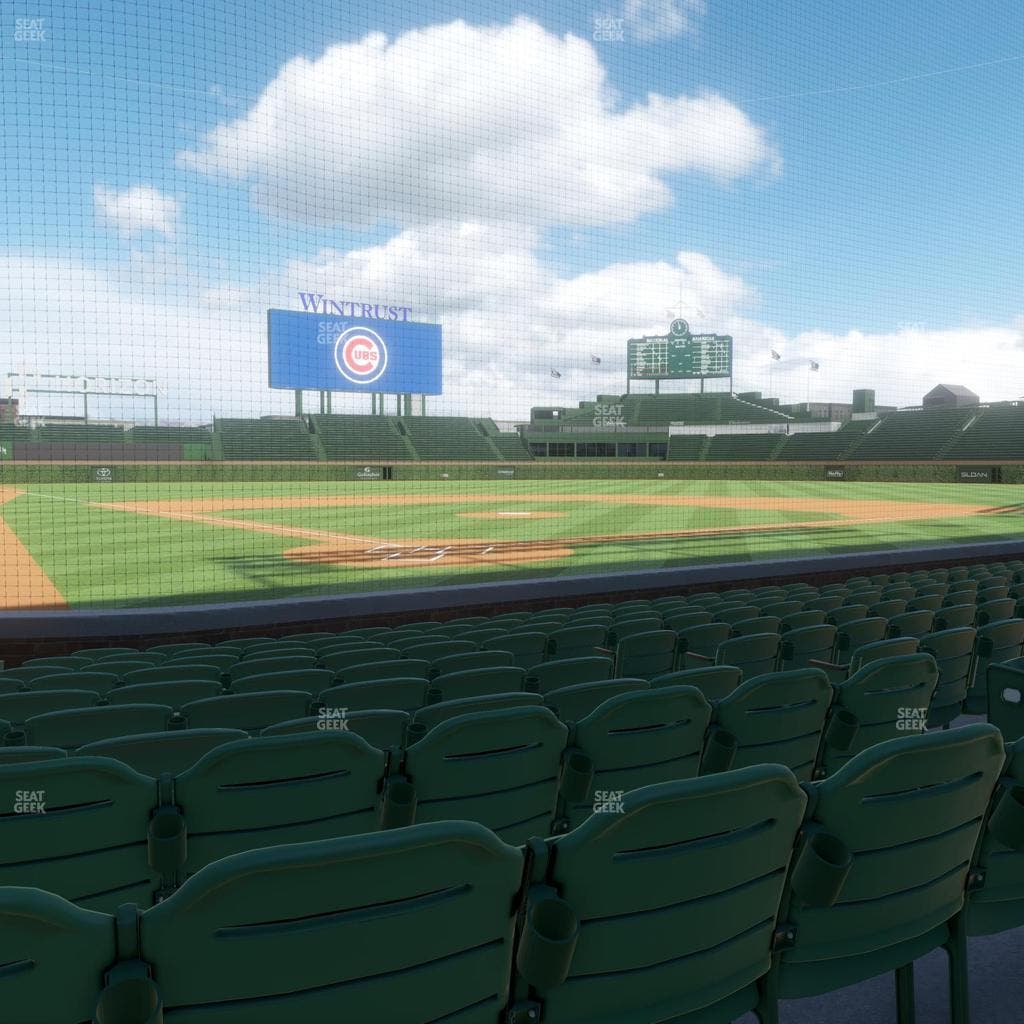 Wrigley Field - Section Club Box Home Plate 19 Seat View