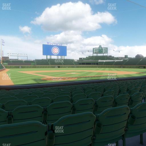Wrigley Field - Section Club Box Home Plate 19 Seat View