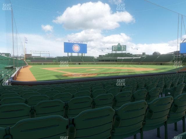 Wrigley Field - Section Club Box Home Plate 19 Seat View