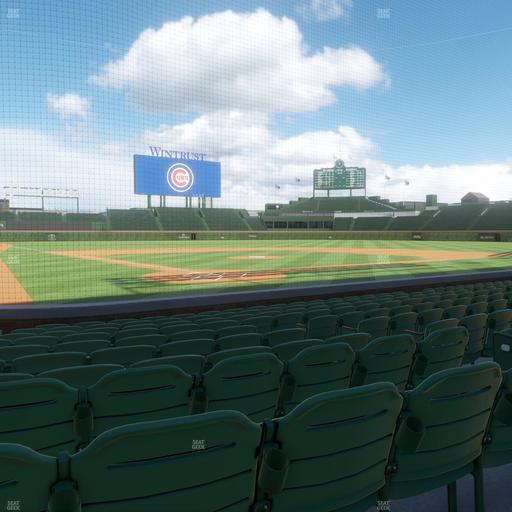 Wrigley Field - Section Club Box Home Plate 19 Seat View