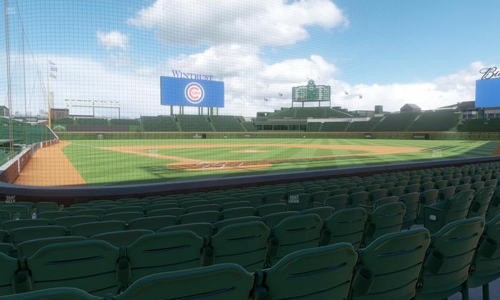 Wrigley Field - Section Club Box Home Plate 19 Seat View