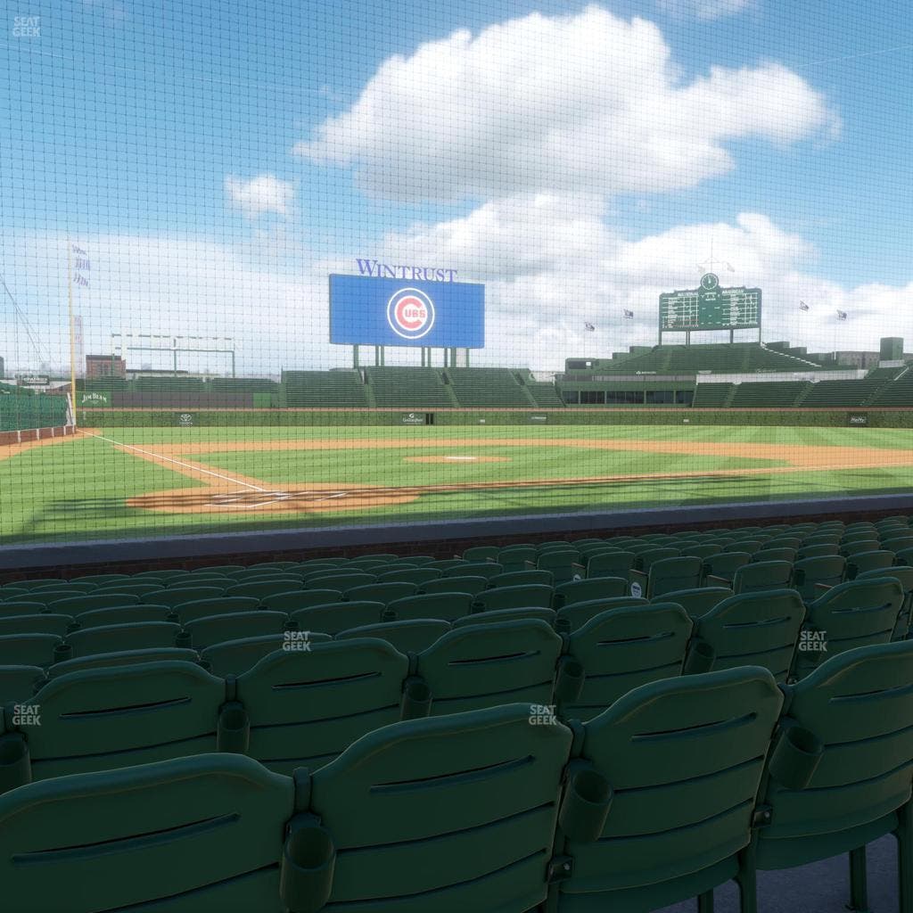Wrigley Field - Section Club Box Home Plate 20 Seat View