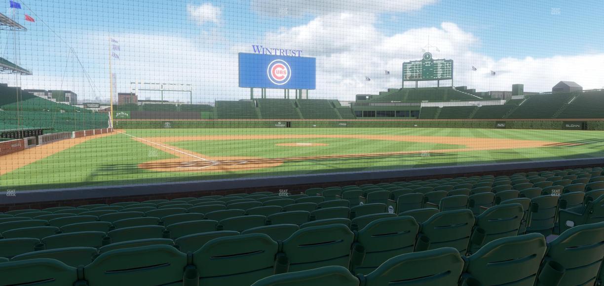 Wrigley Field - Section Club Box Home Plate 20 Seat View