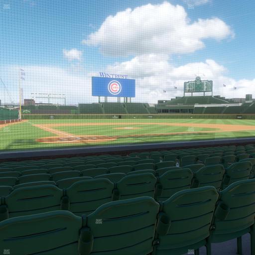 Wrigley Field - Section Club Box Home Plate 20 Seat View