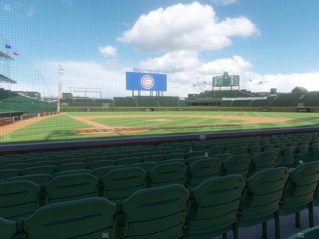 Wrigley Field - Section Club Box Home Plate 20 Seat View