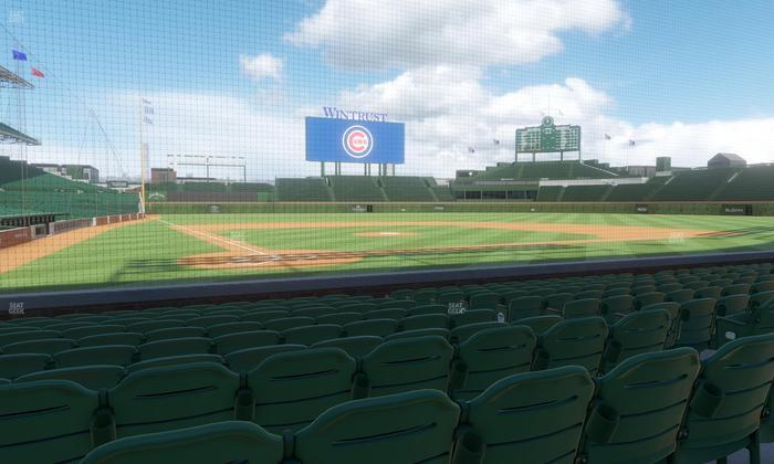 Wrigley Field - Section Club Box Home Plate 20 Seat View