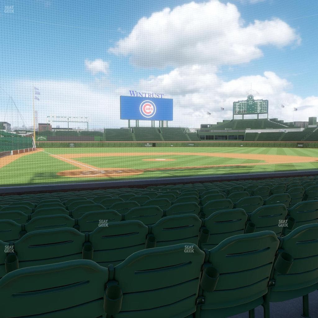 Wrigley Field - Section Club Box Home Plate 20 Seat View