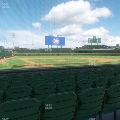 Wrigley Field - Section Club Box Home Plate 20 Seat View