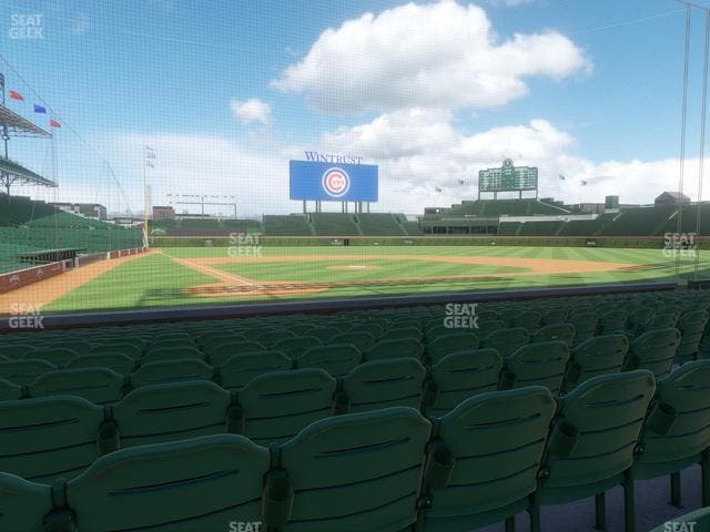 Wrigley Field - Section Club Box Home Plate 20 Seat View