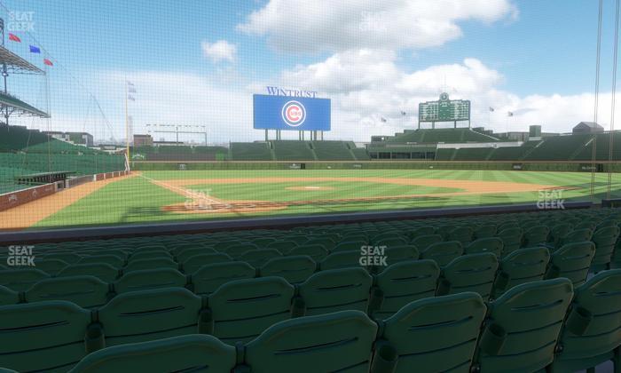 Wrigley Field - Section Club Box Home Plate 20 Seat View