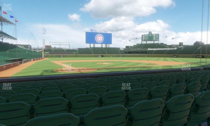 Wrigley Field - Section Club Box Home Plate 20 Seat View