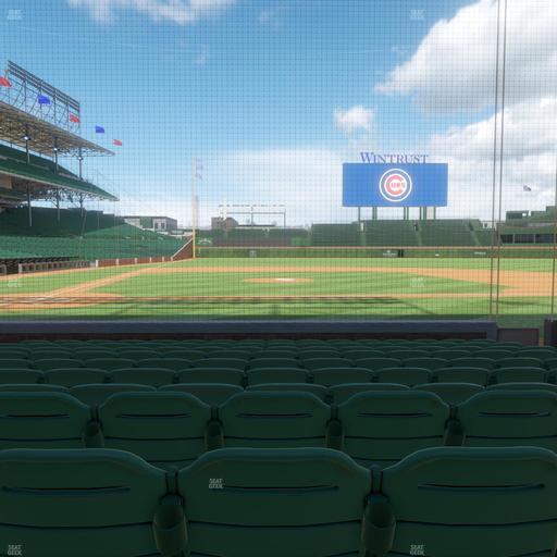 Wrigley Field - Section Club Box Home Plate 22 Seat View