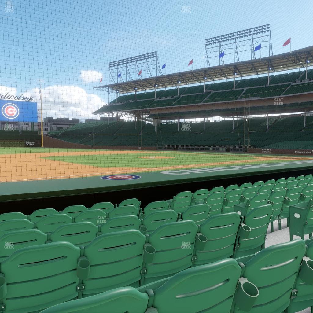 Wrigley Field - Section Club Box Infield 10 Seat View