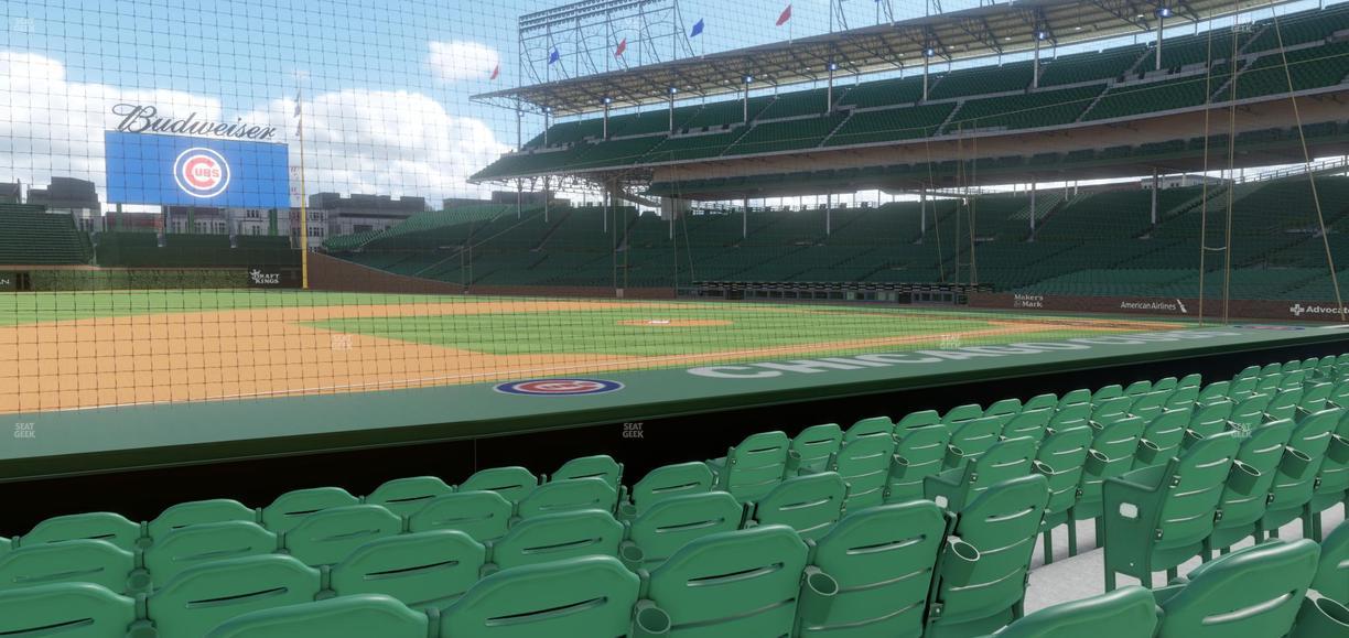 Wrigley Field - Section Club Box Infield 10 Seat View