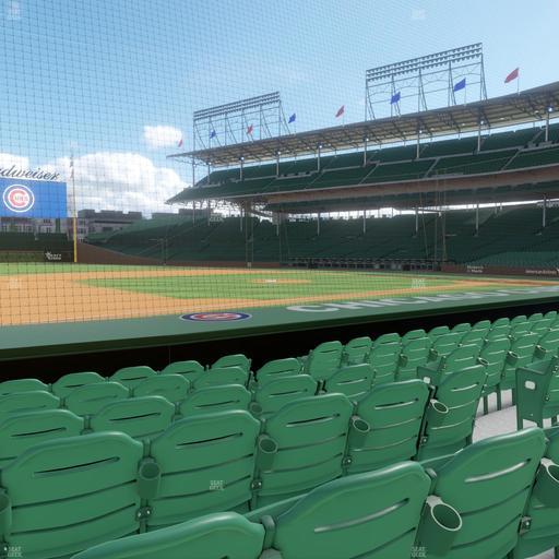 Wrigley Field - Section Club Box Infield 10 Seat View