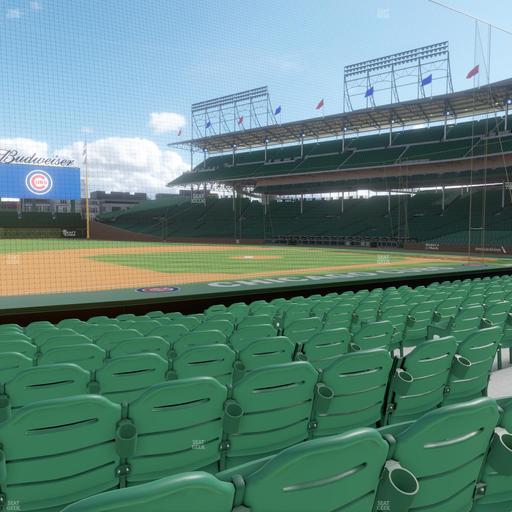 Wrigley Field - Section Club Box Infield 10 Seat View