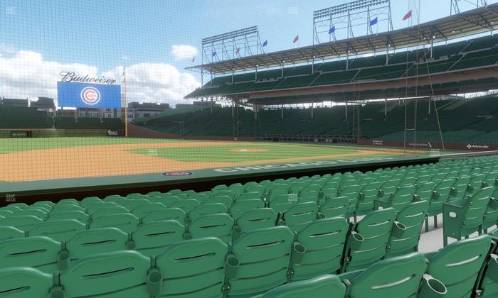 Wrigley Field - Section Club Box Infield 10 Seat View