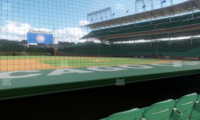 Wrigley Field - Section Club Box Infield 11 Seat View