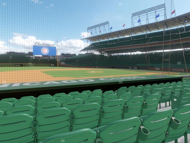 Wrigley Field - Section Club Box Infield 11 Seat View