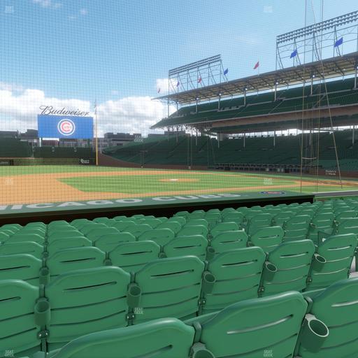 Wrigley Field - Section Club Box Infield 11 Seat View