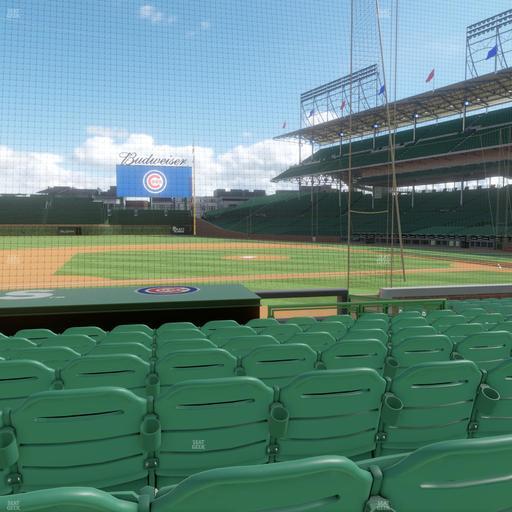 Wrigley Field - Section Club Box Infield 12 Seat View