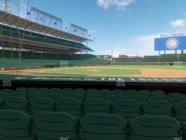Wrigley Field - Section Club Box Infield 24 Seat View