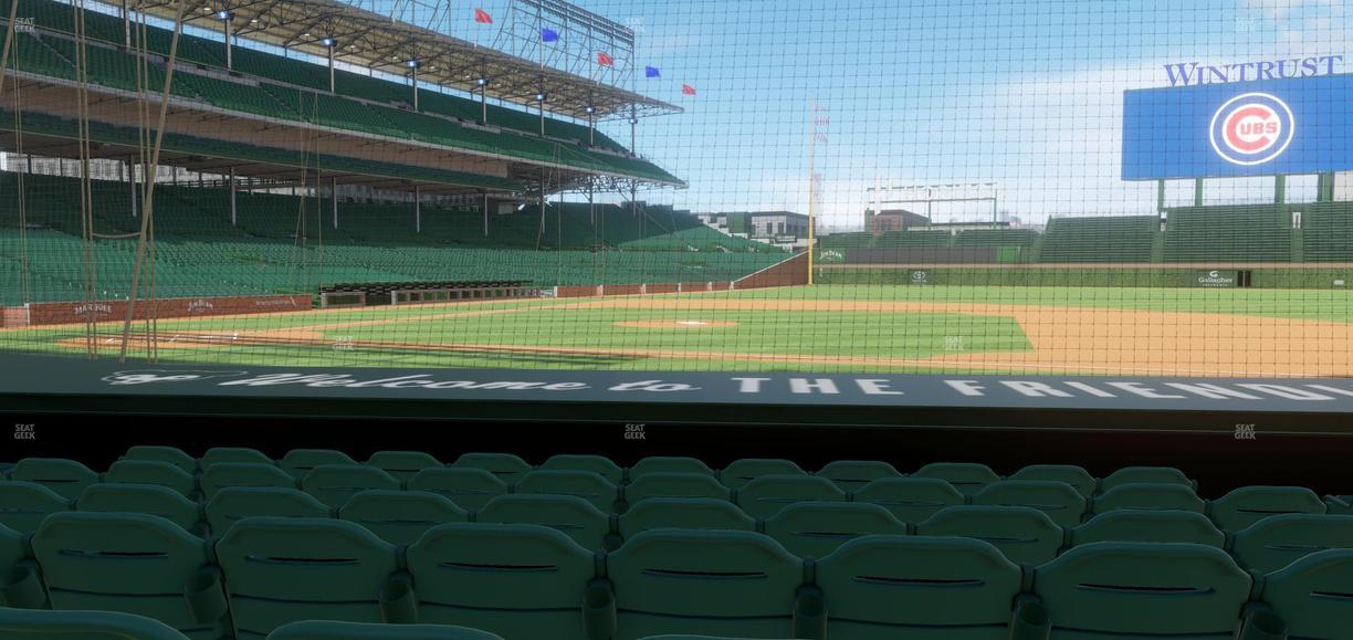 Wrigley Field - Section Club Box Infield 24 Seat View