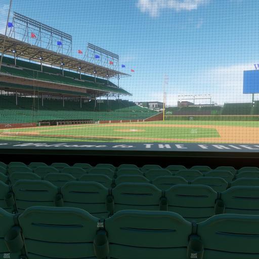 Wrigley Field - Section Club Box Infield 24 Seat View
