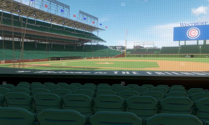 Wrigley Field - Section Club Box Infield 24 Seat View