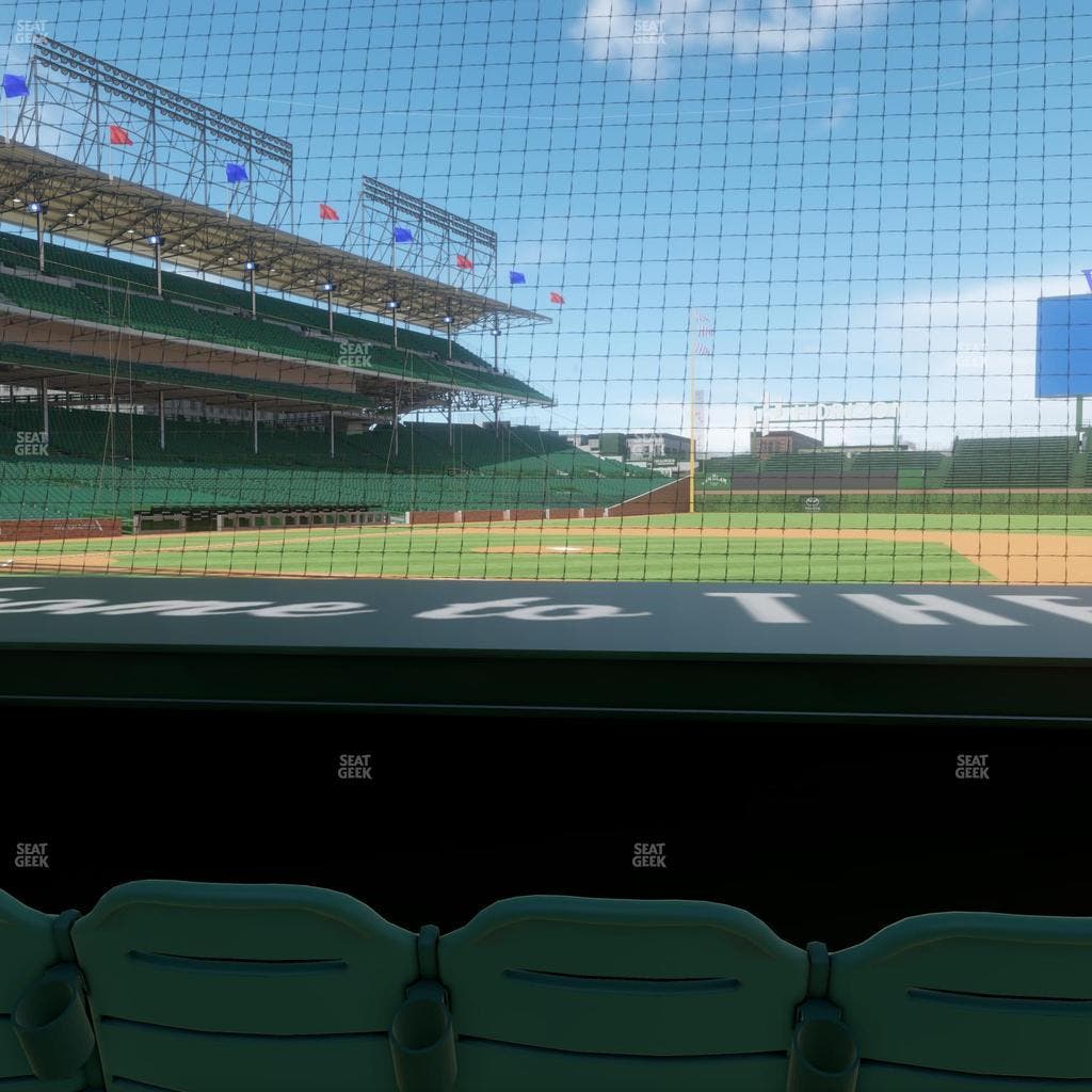 Wrigley Field - Section Club Box Infield 24 Seat View