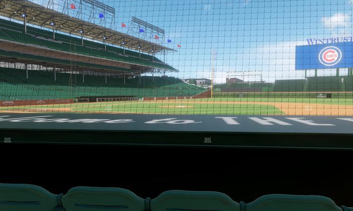 Wrigley Field - Section Club Box Infield 24 Seat View