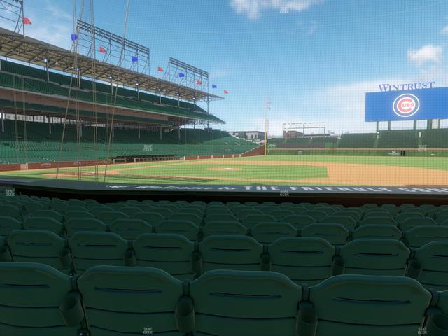 Wrigley Field - Section Club Box Infield 24 Seat View