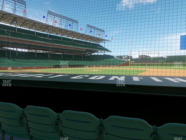 Wrigley Field - Section Club Box Infield 25 Seat View