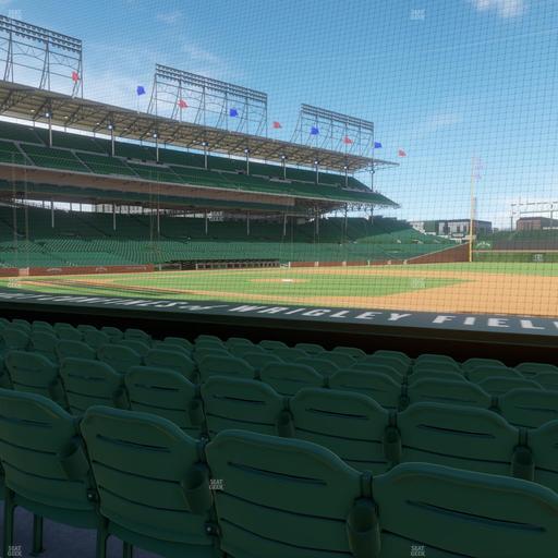 Wrigley Field - Section Club Box Infield 26 Seat View
