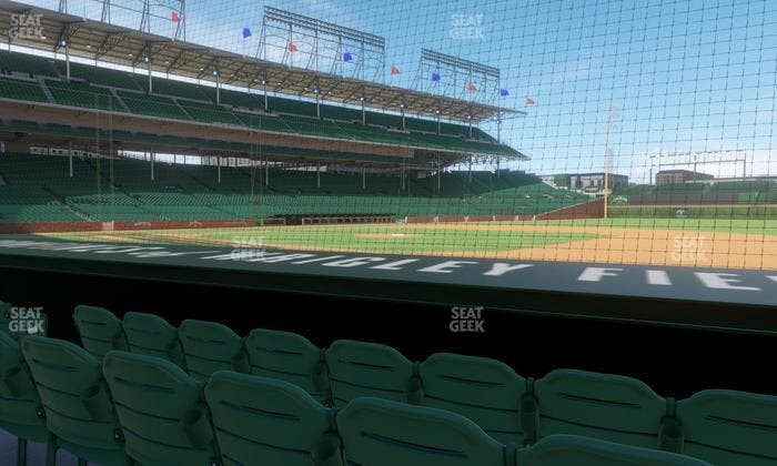 Wrigley Field - Section Club Box Infield 26 Seat View