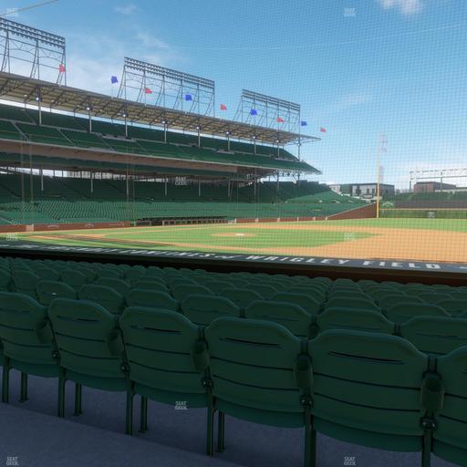 Wrigley Field - Section Club Box Infield 26 Seat View