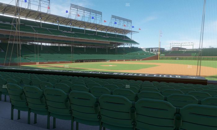 Wrigley Field - Section Club Box Infield 26 Seat View