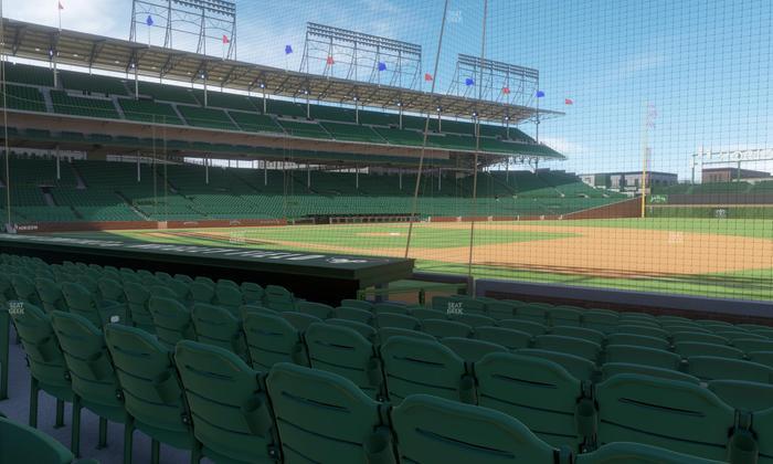 Wrigley Field - Section Club Box Infield 27 Seat View