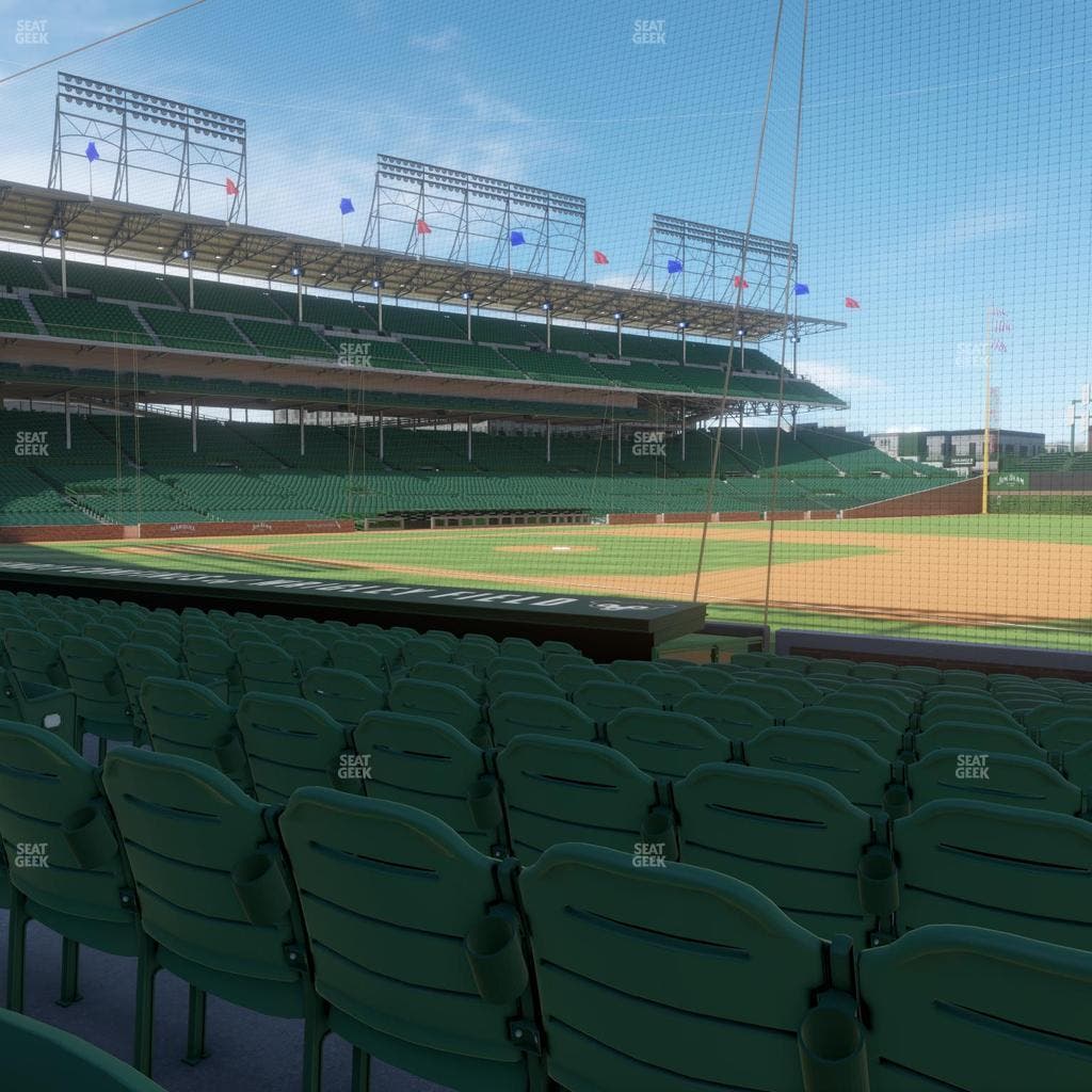 Wrigley Field - Section Club Box Infield 27 Seat View